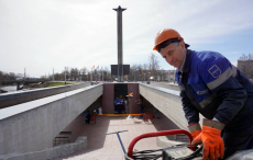 Специалисты АО «Газпром газораспределение Тверь» подготовили мемориалы с Вечными огнями ко Дню Победы